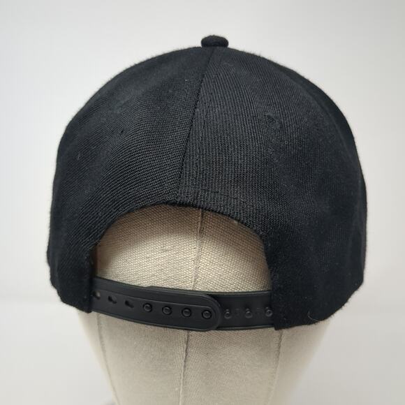 Brembo Spell Out Logo Snapback Hat Black One Size Adjustable Outdoor - Picture 6 of 9